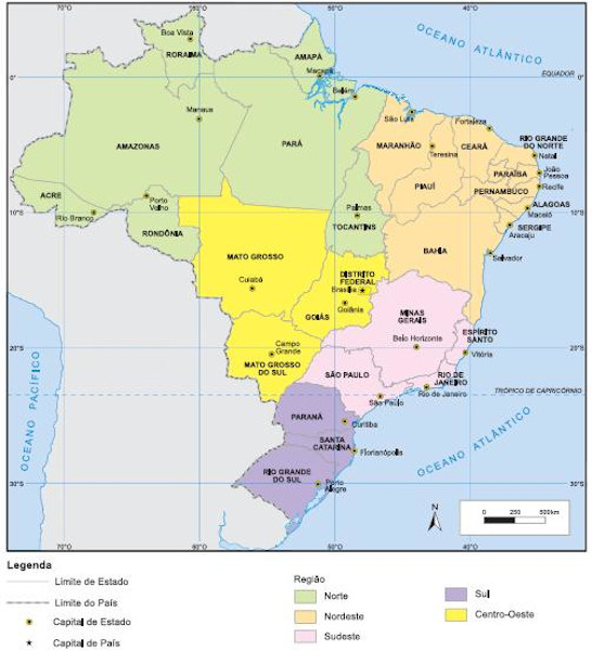 Divisão Regional no Brasil - PrePara ENEM