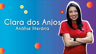 Professora ao lado do texto"Clara dos Anjos | Análise Literária"