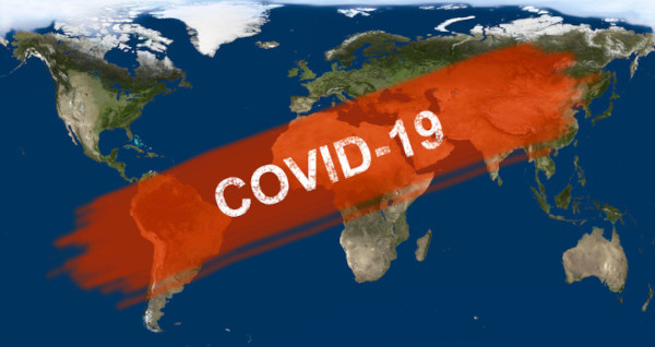 Rapidamente a COVID-19 tornou-se uma pandemia.