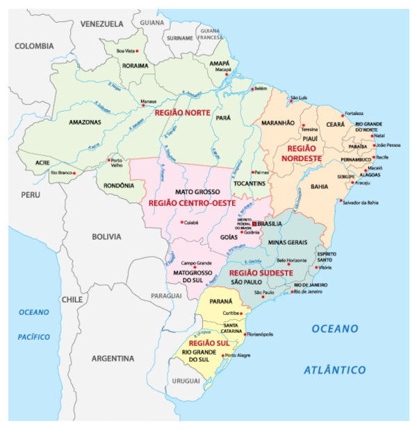 Brasil: Divisão Regional do IBGE - Disciplina - Geografia