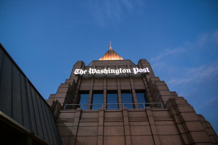Sede do jornal “Washington Post”, que publicou as reportagens denunciando o Escândalo Watergate e sua ligação com Richard Nixon. 