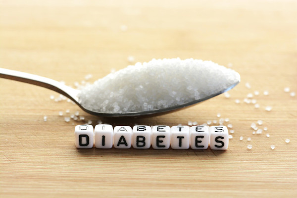 No diabetes, observa-se um aumento dos níveis de glicose no sangue.