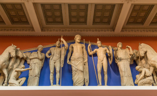 Zeus e outros deuses gregos.