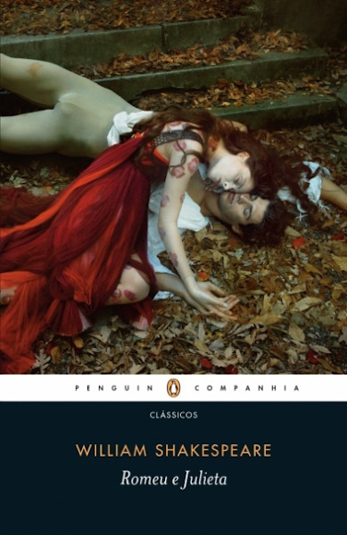 Capa do livro “Romeu e Julieta”, de William Shakespeare, publicado pela editora Companhia das Letras. [1]