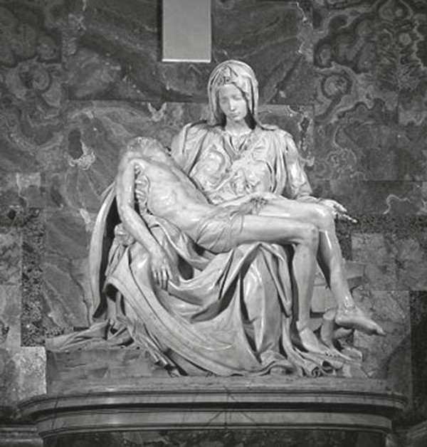 Michelangelo. “Pietà”, século XV.