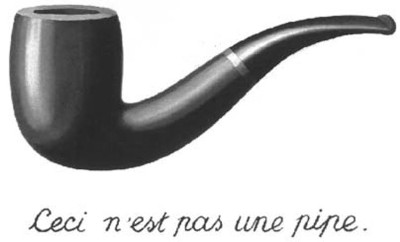 “A traição das imagens”, obra vanguardista de René Magritte.