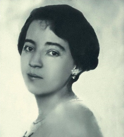 A jovem Anita Malfatti.