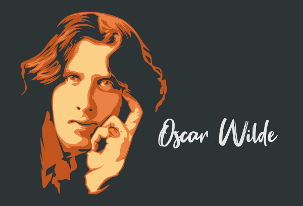O escritor irlandês Oscar Wilde.[1]