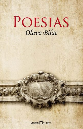 Capa do livro “Poesias”, de Olavo Bilac, publicado pela editora Martin Claret.