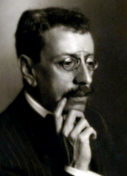 Retrato do escritor Olavo Bilac.