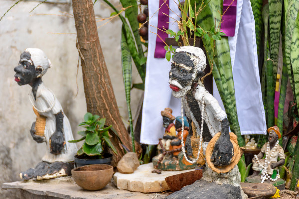 Altar religioso da umbanda