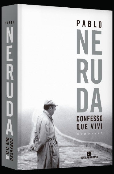Capa do livro Confesso que vivi, de Pablo Neruda.
