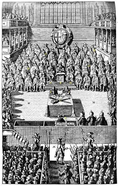 O julgamento e a execução do rei Carlos I foi um episódio marcante da Revolução Puritana.