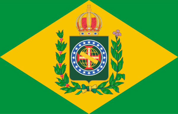 Bandeira do Brasil Império.