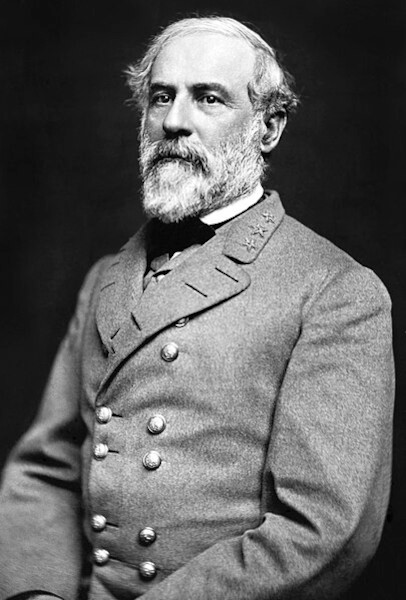 General Robert Lee, liderança confederada na Guerra Civil Americana.