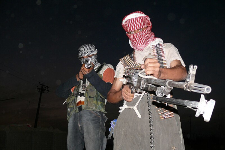 Militantes do Estado Islâmico, Iraque, 2006.[1]