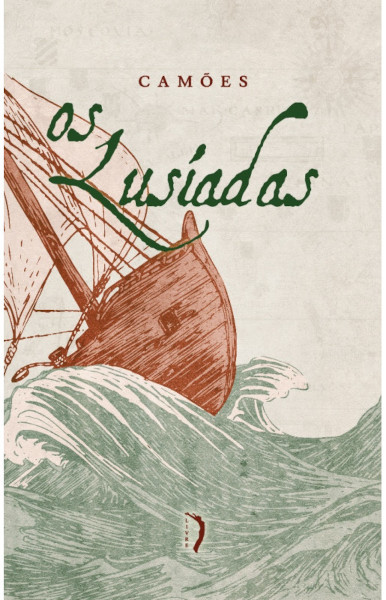 Capa do livro “Os Lusíadas”, publicado pela Edições Livre, o principal poema épico da literatura em língua portuguesa.