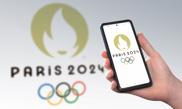 Emblema das Olimpíadas de Paris 2024. [3]
