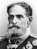 Retrato de Deodoro da Fonseca em lista de presidentes do Brasil.