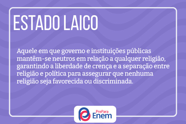 Conceito de Estado laico