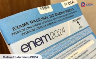 Gabarito oficial do Enem 2024