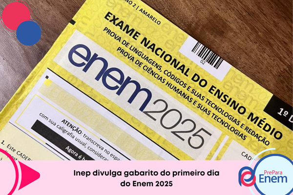 Enem 2025 gabarito primeiro dia