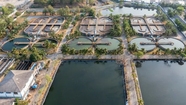 Estação de tratamento de água