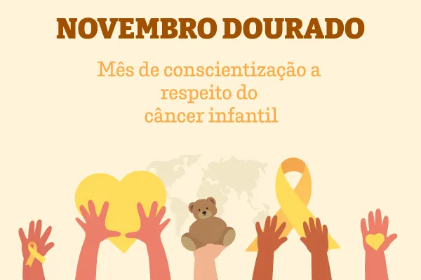 Símbolos da campanha novembro dourado