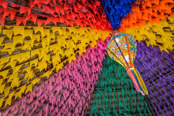 Decoração de festa junina