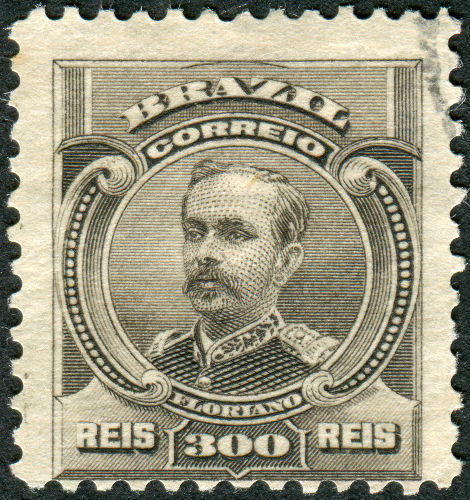 O marechal Floriano Peixoto foi o segundo presidente brasileiro e governou o país de 1891 a 1894*