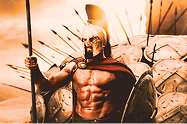 O filme “300” não pode ser visto como um retrato fiel da Grécia Antiga.