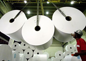 Qual o ácido usado pela indústria de papel?