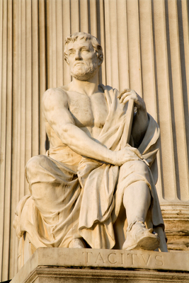 O historiador romano Públio Cornélio Tácito foi um dos mais importantes conhecedores dos povos germânicos