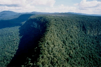 Monte Caburaí, o ponto extremo norte do Brasil