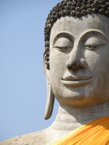 O rosto de Buda