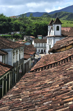O município de Mariana foi o mais afetado pelo rompimento da barragem da Samarco *