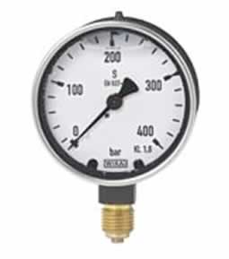 Manômetro utilizado para medir a pressão do gás GNV.