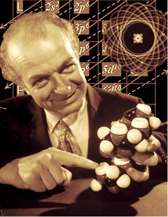 No diagrama criado por Linus Pauling (foto), a distribuição eletrônica de íons fica simples