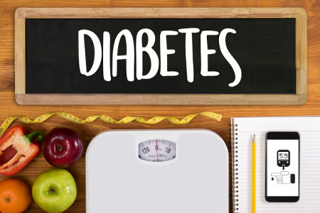 O diabetes diz respeito à deficiência na produção ou ação da insulina