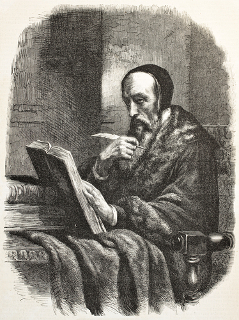 Gravura retratando João Calvino (1509-1564), um dos principais expoentes do protestantismo na Idade Moderna