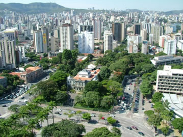 Belo Horizonte, capital do segundo estado mais populoso do Brasil