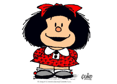Quem não conhece a menina argentina de laço vermelho na cabeça e suas perguntas desconcertantes? Celebre com a gente os cinquenta anos de Mafalda