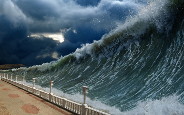 Os tsunamis tornaram-se uma causa frequente de desastres naturais