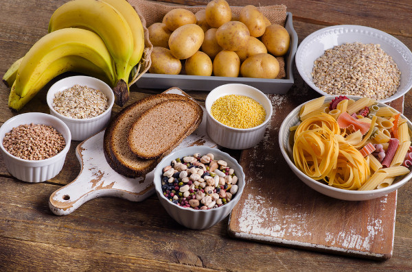 Os carboidratos são encontrados em vários alimentos