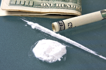 O uso de drogas como a cocaína é um grave problema de saúde pública