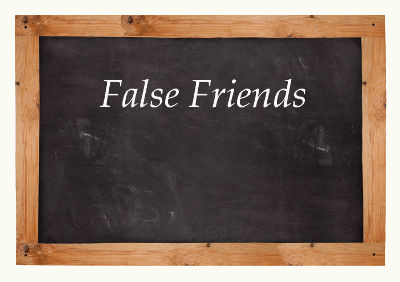 Como funcionam os false friends anglófonos?