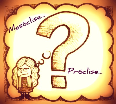 O uso da próclise e da mesóclise está relacionado a fatores específicos, tendo em vista os pressupostos gramaticais